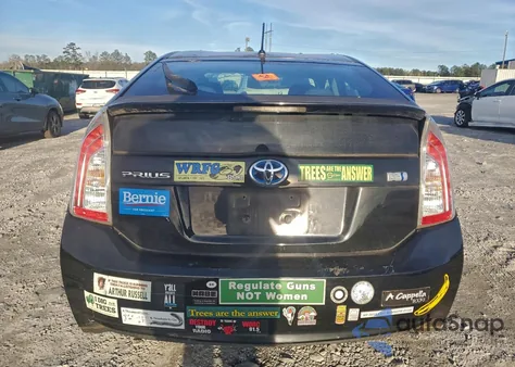 2013 Toyota Prius из США, поврежденный, VIN JTDKN3DU7D0338896